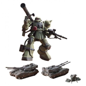 GUNDAM - 1/144 Zaku Ground Battles Set Model Kit HGUC