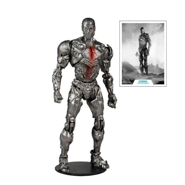 DC COMICS - Justice League Movie - Cyborg Helmet Ver. Action Figure