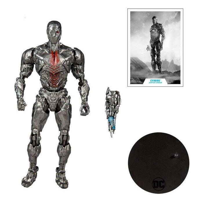 DC COMICS - Justice League Movie - Cyborg Helmet Ver. Action Figure