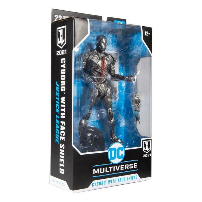 DC COMICS - Justice League Movie - Cyborg Helmet Ver. Action Figure