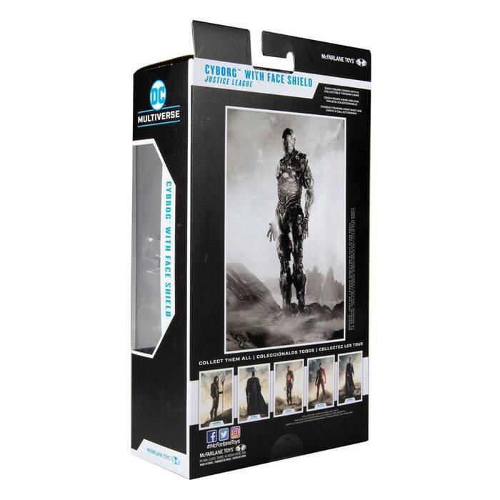 DC COMICS - Justice League Movie - Cyborg Helmet Ver. Action Figure