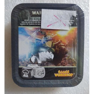 WARHAMMER 40K - Vehicle Damage Imperial Guard Dice Set 65-28