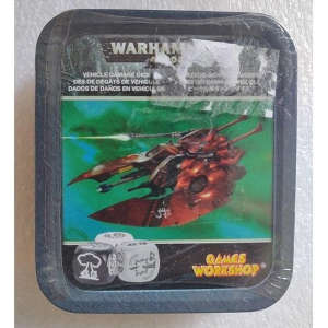 WARHAMMER 40K - Vehicle Damage Eldar Dice Set 65-28