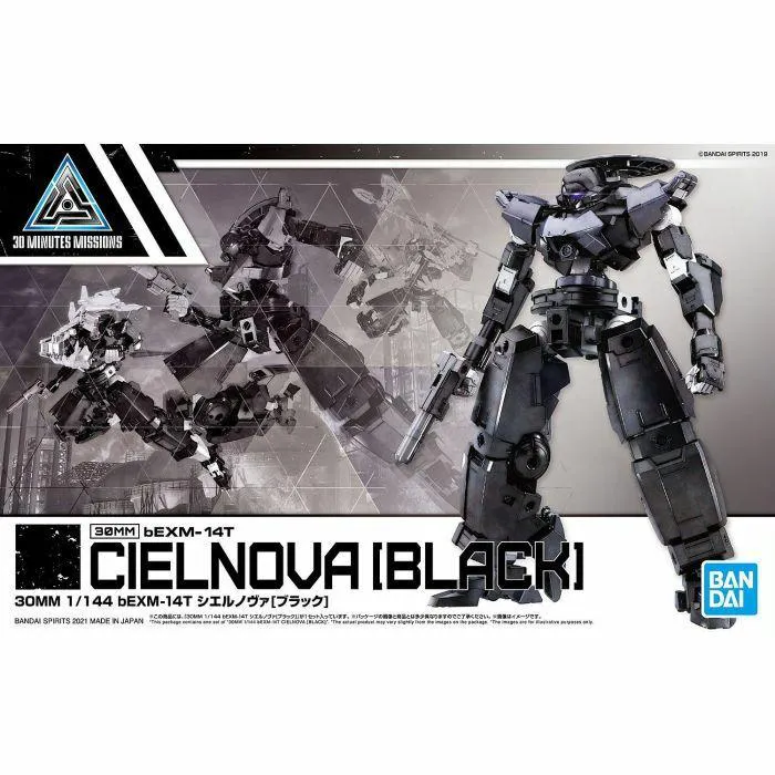 GUNDAM 30MM / 30 MINUTES MISSIONS - 1/144 bEXM-14T Ciel Nova Black Model Kit # 35