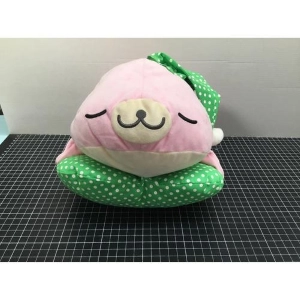 MAMEGOMA - San-X - Seal Oyasumi Pink Ver. Plush