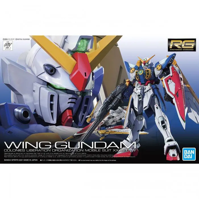 GUNDAM - 1/144 Wing XXXG-01W Real Grade Model Kit RG # 35