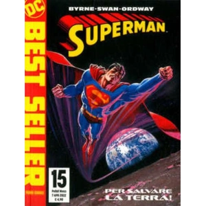 SUPERMAN DI JOHN BYRNE 15 DC BEST SELLER NUOVA SERIE 15