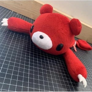 GLOOMY - Chax GP SL CGP-142 Upside Down Pouch Waist Bag Bloody Red Plush