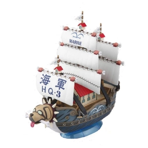 ONE PIECE - Grand Ship Collection - Garp's Warship Model Kit # 08