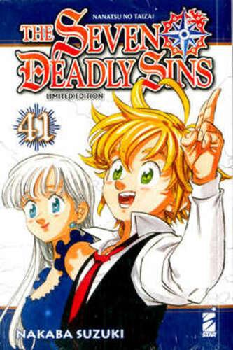 THE SEVEN DEADLY SINS 41 LIMITED EDITION (CONTENENTE POSTCARD ESCLUSIVA - MINI ARTBOOK DI 32 PAG.A COLORI - SHEET DI STICKERS)