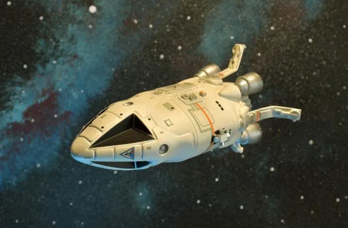 SPACE 1999 - Dragon's Domain - Eagle Transporter & Alpha Moonbuggy Set Die Cast Limited Edition