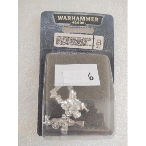 WARHAMMER 40K - Space Marine Scout with Heavy Bolter 48-60