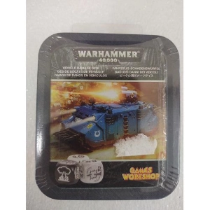 WARHAMMER 40K - Vehicle Damage Space Marine Razorback Dice Set 65-28