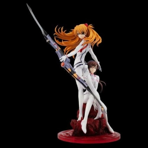 EVANGELION - 3.0+1.0 Thrice Upon a Time - Shikinami Asuka Langley & Makinami Mari illustrious Pvc Figure G.E.M.