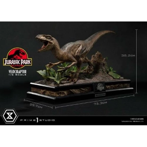 JURASSIC PARK - Legacy Museum Collection - Velociraptor Attack 1/6 Polystone Statue