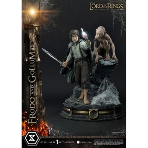 LORD OF THE RINGS - Frodo & Gollum Bonus Ver. 1/4 Polystone Statue