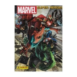 MARVEL SUPER HEROES STICKER COLLECTION - ALBUM CARTONATO