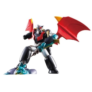 MAZINGER - Super Modeling Tamashii Impact Collection - Shin Mazinger Z + God scrambler & Dedicated Pedestal Mini Figure