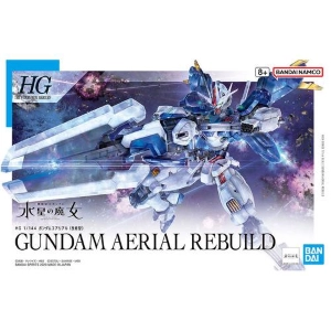 GUNDAM - 1/144 XVX-016RN Aerial Rebuild Model Kit HGTWFM # 019