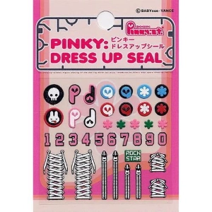PINKY STREET - Pinky Dress up Sticker #01