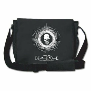 DEATH NOTE - Logo & Skull Messenger Bag