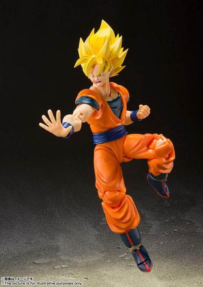 DRAGON BALL Z - Super Saiyan Full Power Son Goku S.H. Figuarts Action Figure