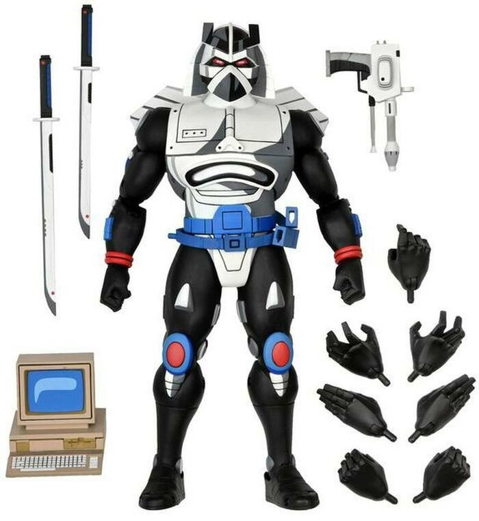 TMNT - Ninja Turtles - Chrome Dome Ultimate Action Figure