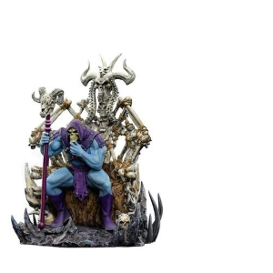 MASTERS OF THE UNIVERSE - Skeletor on Throne 1/10 Art Scale Deluxe Statue