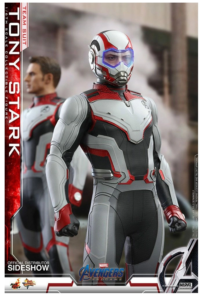 MARVEL - Avengers Endgame - Tony Stark Team Suit 1/6 Action Figure 12" MMS537
