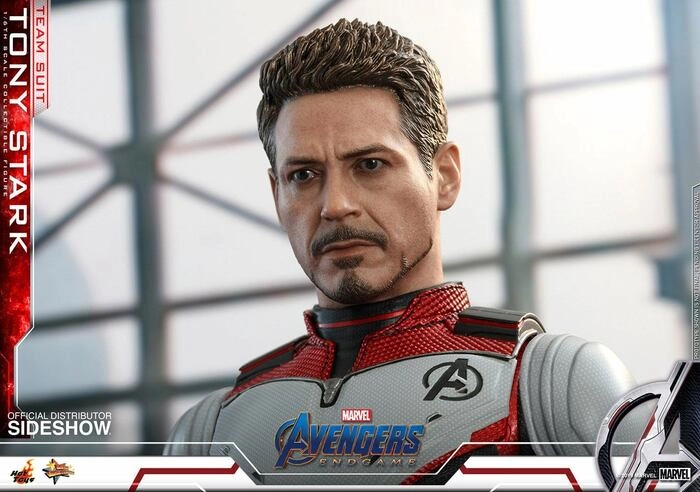 MARVEL - Avengers Endgame - Tony Stark Team Suit 1/6 Action Figure 12" MMS537