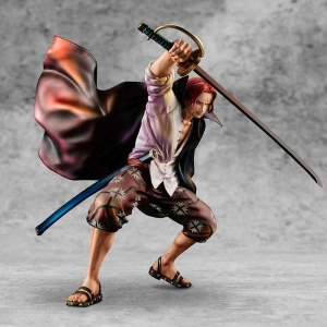 ONE PIECE - Playback Memories - Red-haired Shanks 1/8 Pvc Figure P.O.P.