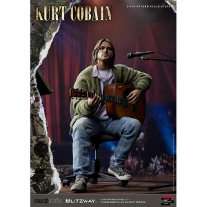 NIRVANA - Kurt Cobain Unplugged 1/4 Superb Scale Statue
