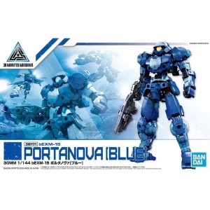 GUNDAM 30MM / 30 MINUTES MISSIONS - 1/144 bEMX-15 Portanova Blue Model Kit