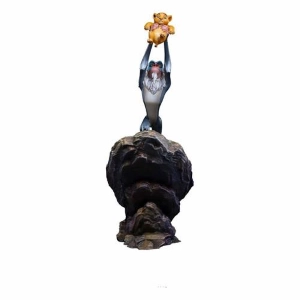 DISNEY - The Lion King - The Lion King 1/10 Art Scale Statue