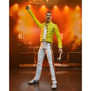 QUEEN - Freddie Mercury Yellow Jacket Action Figure