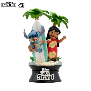 DISNEY - Super Figure Collection - Lilo & Stitch Surfboard Pvc Figure