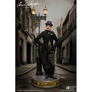 CHARLIE CHAPLIN - Charlie Chaplin Deluxe Version 1/4 Polystone Statue