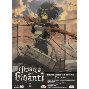 Attacco Dei Giganti Volume 2 Eps 06-09 Limited Edition Blu-ray + DVD