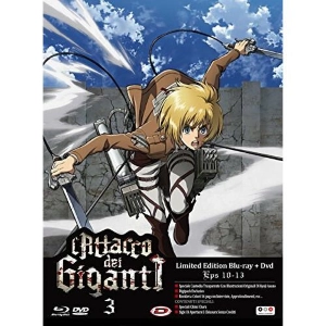 Attacco Dei Giganti Volume 3 Eps 10-13 Limited Edition Blu-ray + DVD