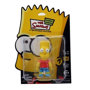 THE SIMPSONS - Mania Series - Bart Simpson Qee 3" Keychain Collection