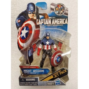 MARVEL - The First Avenger Concept Series Night Mission Captain America Action Figure #14