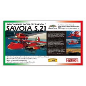 PORCO ROSSO - 1/48 Savoia S.21 Seaplane Model Kit