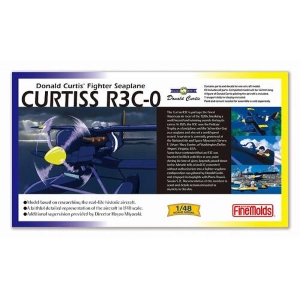PORCO ROSSO - 1/48 Curtis R3C-0 Seaplane Model Kit