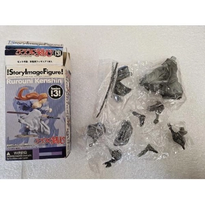 RUROUNI KENSHIN - Story Image Figure Series 3 - Saito Hajime Variat Black Color Mini Figure