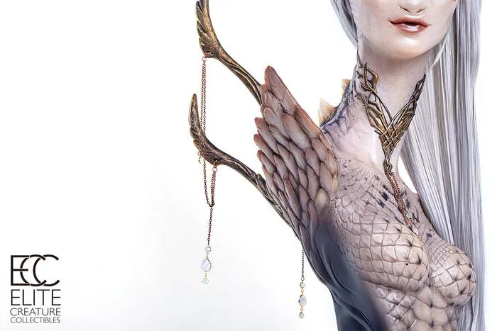 KARIS - Reptilian Hybrid Alien Life-Size 1/1 Bust