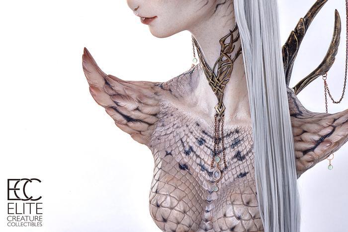KARIS - Reptilian Hybrid Alien Life-Size 1/1 Bust