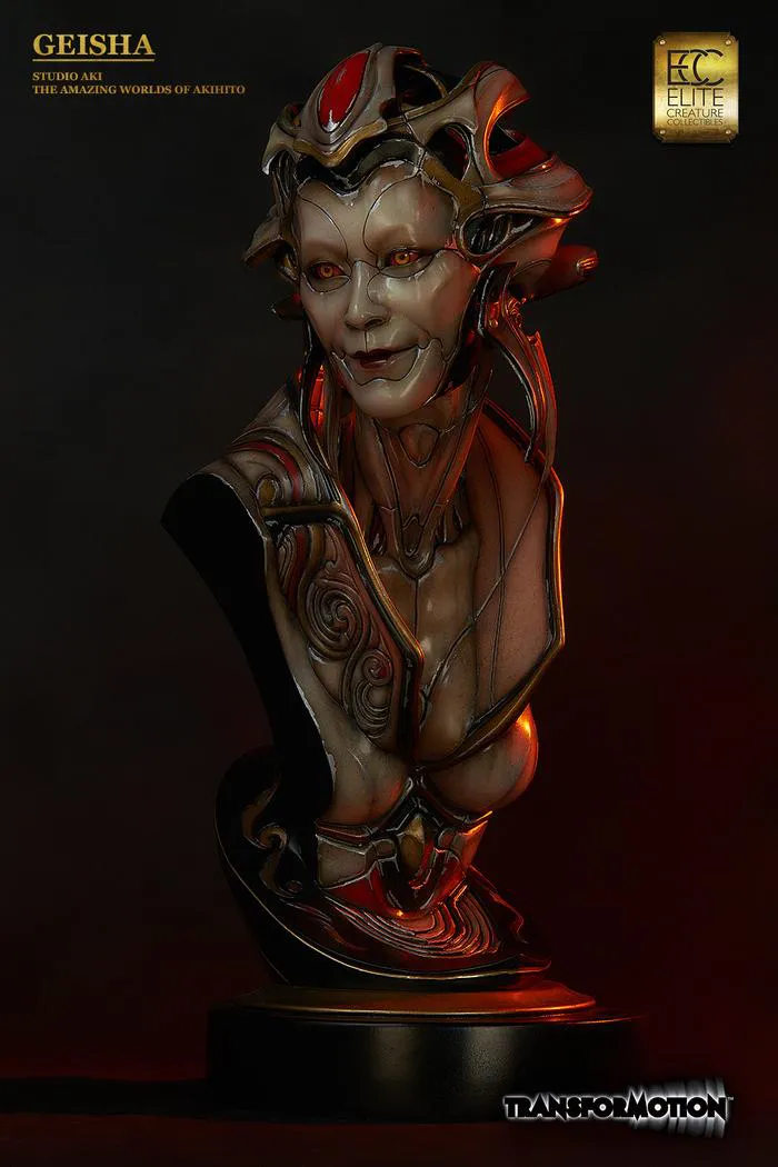 GEISHA - Life-Size 1/1 Bust by Akihito