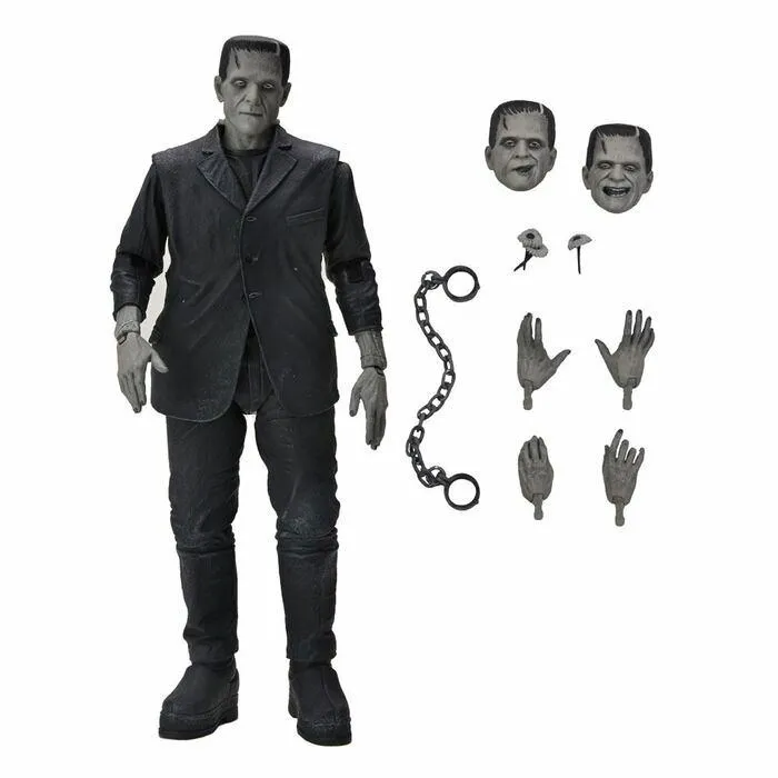 UNIVERSAL MONSTERS - Frankenstein Monster Black & White Ver. Ultimate Action Figure