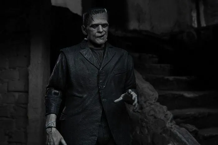 UNIVERSAL MONSTERS - Frankenstein Monster Black & White Ver. Ultimate Action Figure