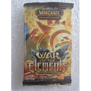 WORLD OF WARCRAFT - Card Game War of The Elements Booster Pack Italiano